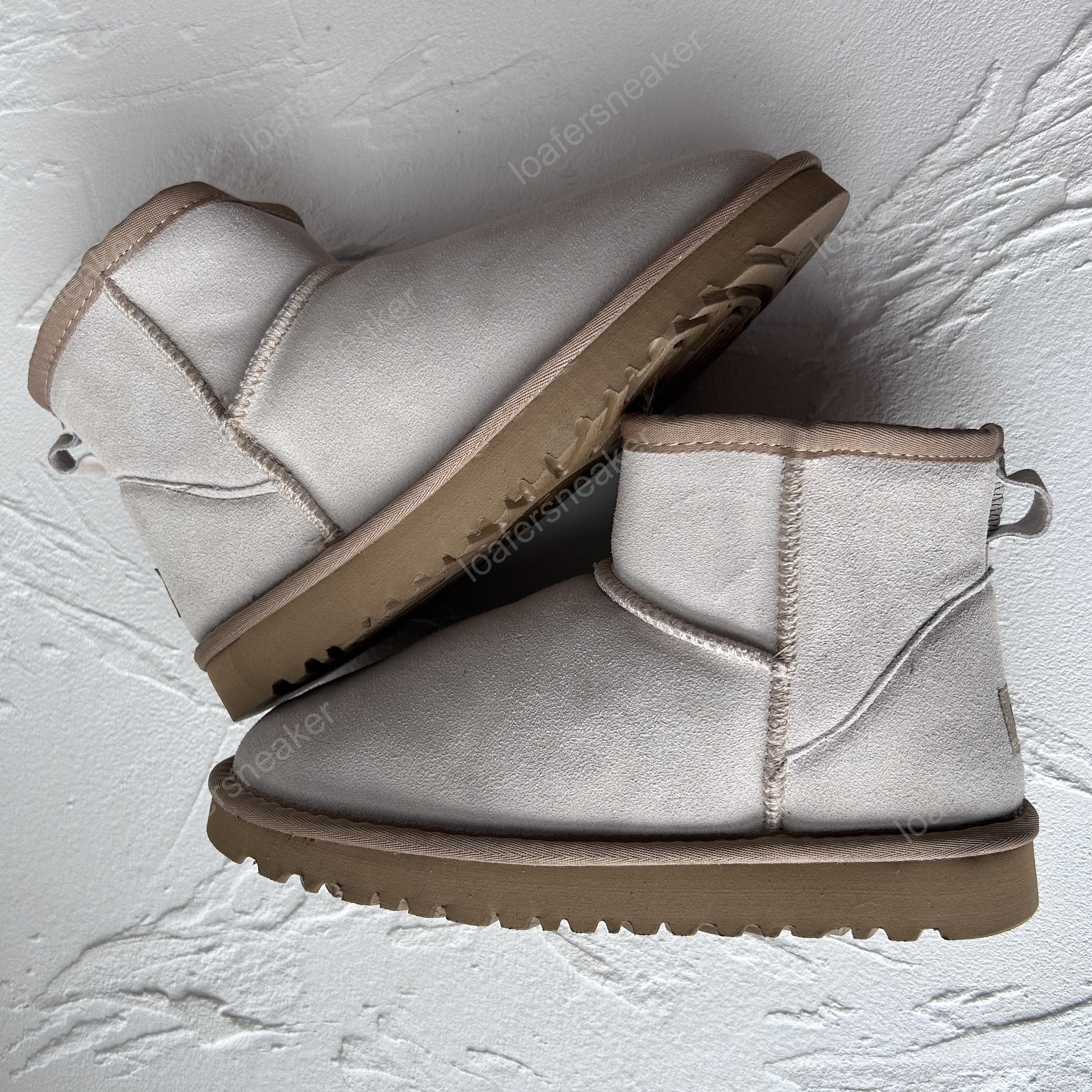 

Designer Men Women Snow Boots Top Fashion Classic Mini Short Leather Winter Medium Boots Flat Sole Mule Thermal Plush Outdoor Casual Shoes Size 35-43, Blue