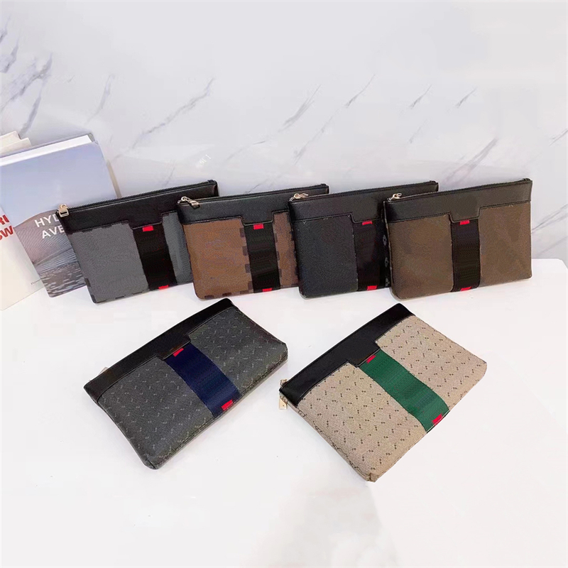 

Designer Bag for Men Women clutch Envelope bags Card Holder wallet Male Satchel Casual Pouch With 4 Style Chao9890, G black