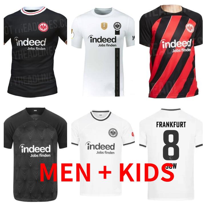

23 24 Eintracht Frankfurt Soccer Jerseys 2023 2024 Football Shirt M.GOTZE KOSTIC SOW KLAMMERS HINTEREGGER KAMADA BORRE RODE ACHE MAN Football Uniform men kids kit, 22/23