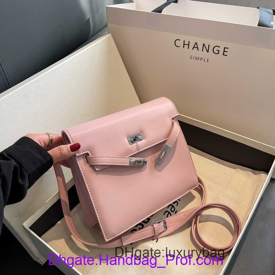 

Hrems Designer Wholesale kyllie tote bags online store Summer Pink Fantasy Purple Dance One Shoulder Underarm Small Square Bag for Women 2023 N With Real Logo, Black