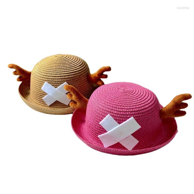 

Berets Cartoon Hat Cosplay Straw Hats Sunshade Beach Boy And Girls Cute Act Party Dome Summer Lovely Adult Women Men Festival Gift, Khaki