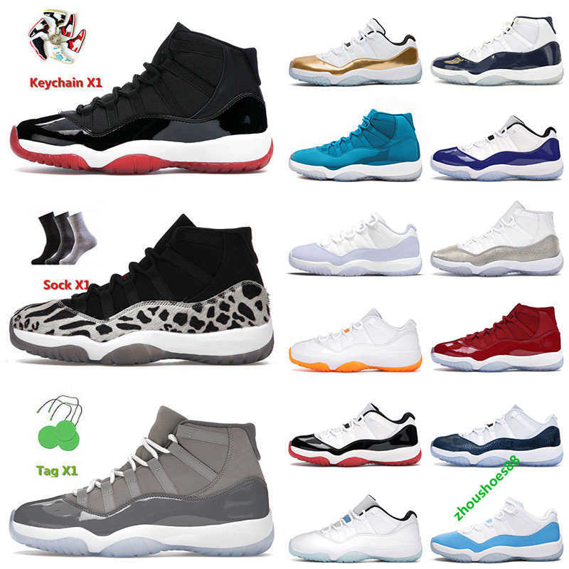 

11s Original 11 XI Men Basketball Shoes Athletic Jumpman Bred Animal Instinc Cool Grey Unc Space Jam Cherry High Legend Blue Sneakers Sports, B4 36-47 2019 bred high