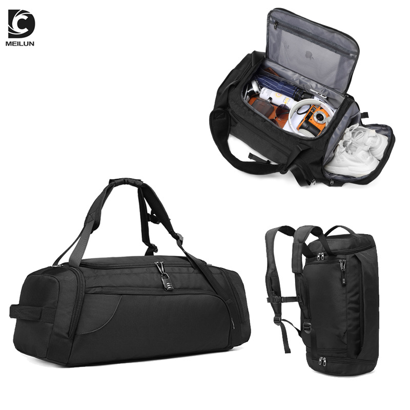 

Designer bag outdoor travel bag, hand-held oxford cloth crossbody backpack, large capacity casual shoulder bag high quality, Black