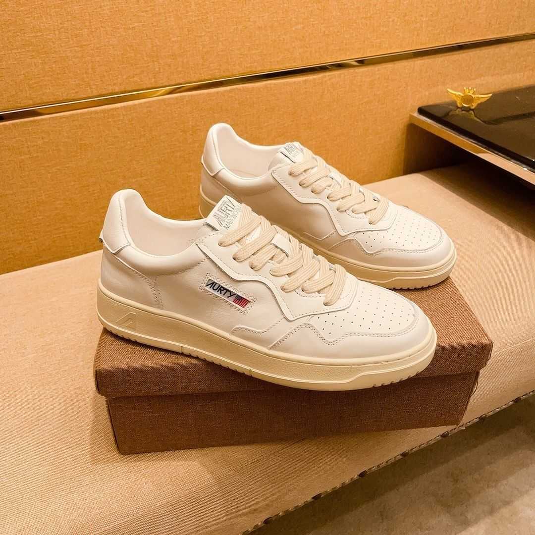 

2023 New Korean Edition Casual Shoes Autries Little White Shoes Men's Genuine Leather Inner Elevated Shoes Versatile and Durable Men's Board Shoes, Section 2