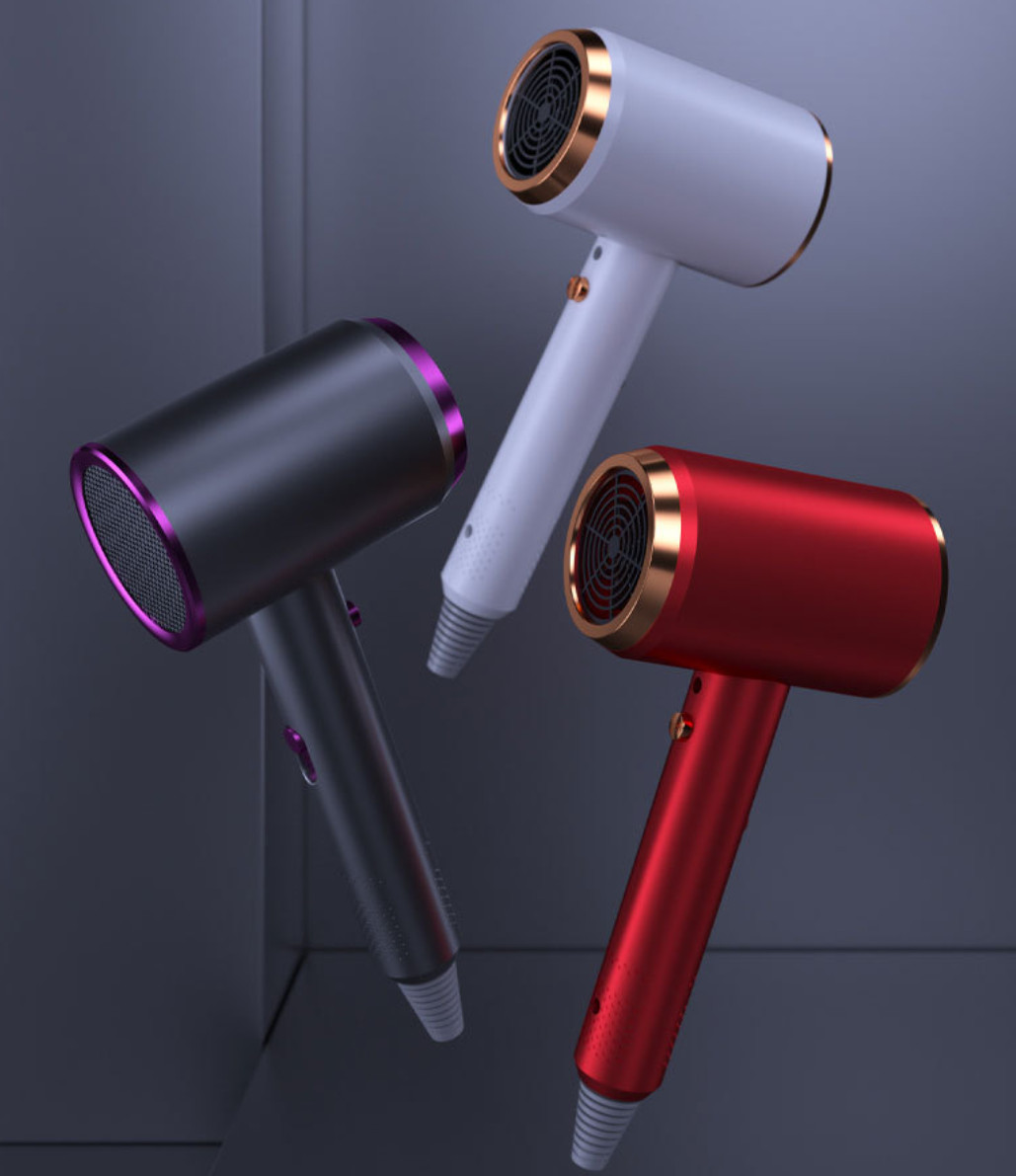 

Luxury Hammer Brand Hair Dryer with Constant Temperature Cold and Hot Wind Negative Ions Multiple Styles for Home Use