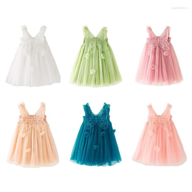 

Girl Dresses Baby Girls Summer Princess Tulle Dress Toddler Lovely Slip, For ivory