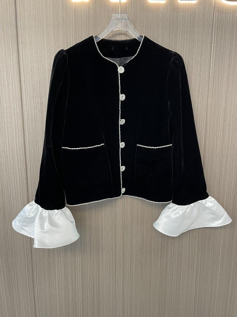

Women' Jackets Autumn And Winter 2023 Staple Drill Velvet Jacket 1021, Black