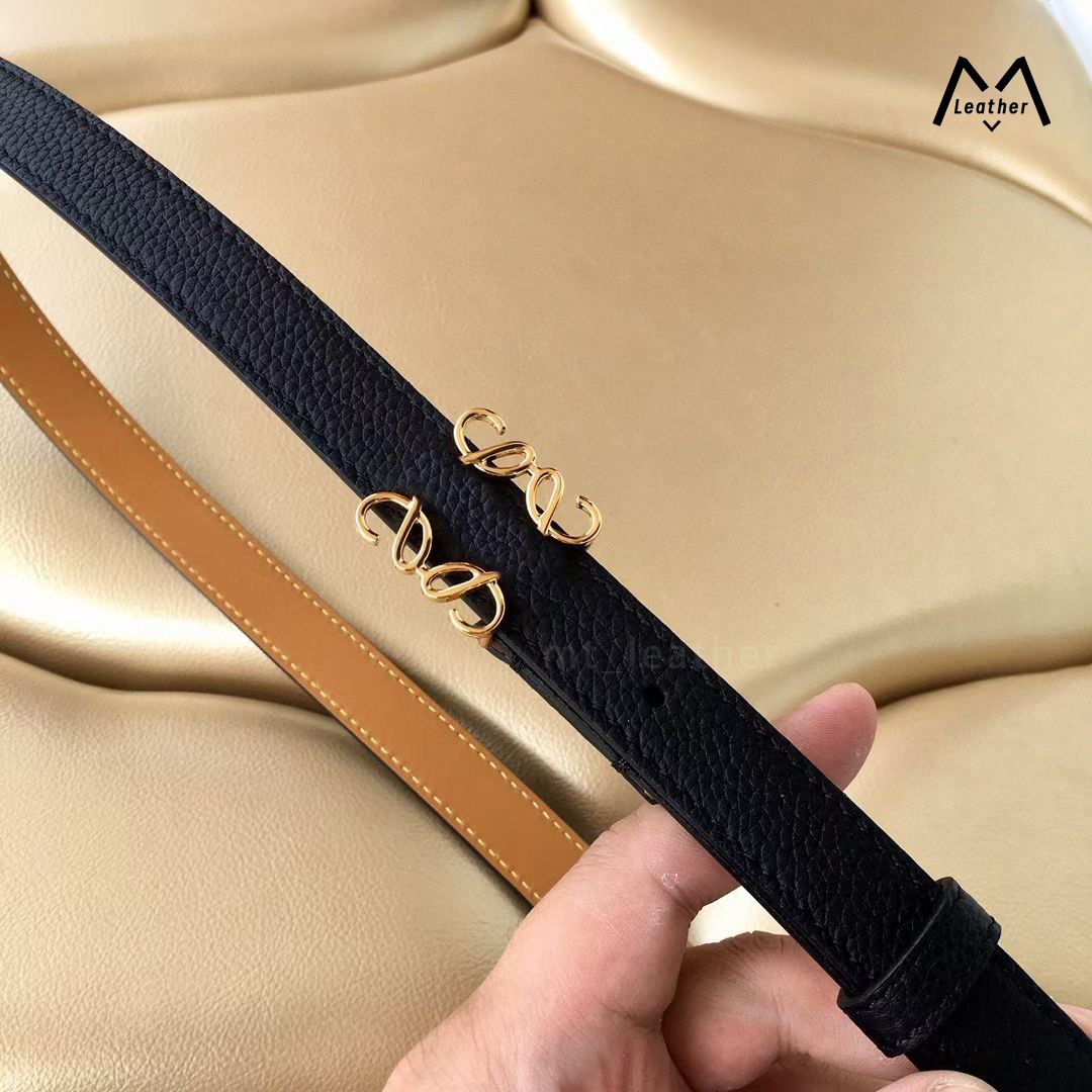 

Classic solid color letter belts for women designer Luxury Fashion loewe belt Vintage Pin needle Buckle Beltss 4colors Width 2.0cm size 95-115cm, 6# silver buckle brown belt