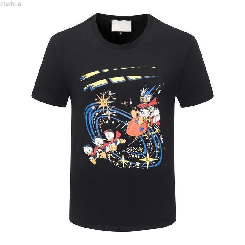 

2023 NEW Designer of luxury T-shirt Quality letter tee short sleeve spring summer tide men and women t shirt Size M--WT3, Style2