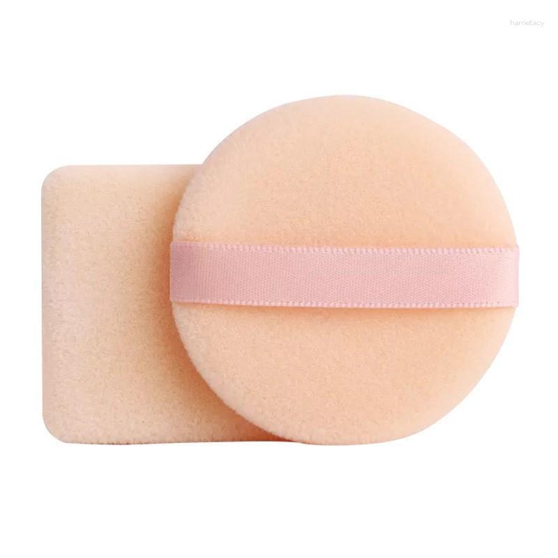 

Makeup Sponges 6pcs Facial Powder Puff 55mm Double-sided Loose Foundation Round Square Shape Portable Soft Cosmetic Tools