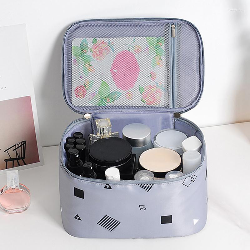 

Cosmetic Bags Large-capacity Bag Travel Convenient Toilet Female Outdoor Storage Waterproof Women Makeup Case, Orange