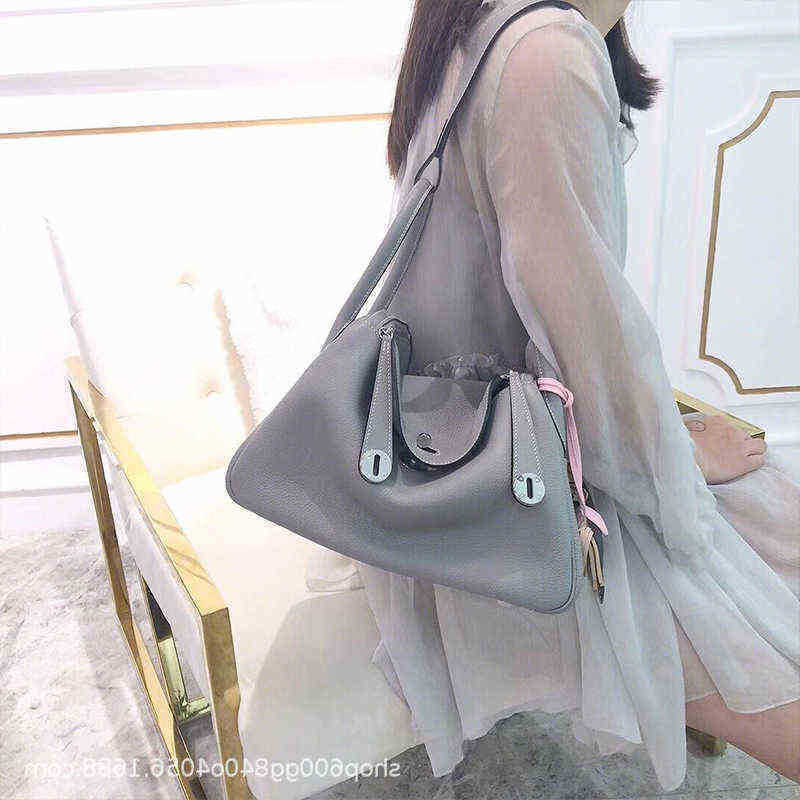 

Bags H Home Crossbody s Premium Leather Underarm Small Women's Head Versatile Pillow One Shoulder MessengerHave Real Logo, Linen blue 20cm mini