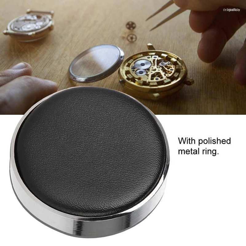

Watch Repair Kits Tools & Movement Casing Cushion Leather Protective Pad Holder For Watchmaker Part Glass Battery Change Tool 53mm Deli22