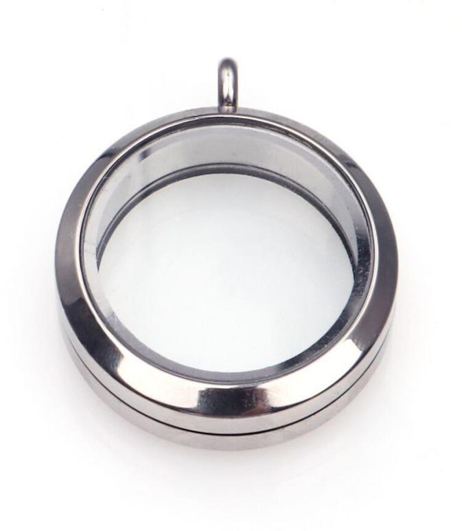 

10Pcs Round Po Medaillon Locket Pendant For Women Floating Charms Memory Relicario Locket Necklaces Gift Jewelry Bulk 2203237477349