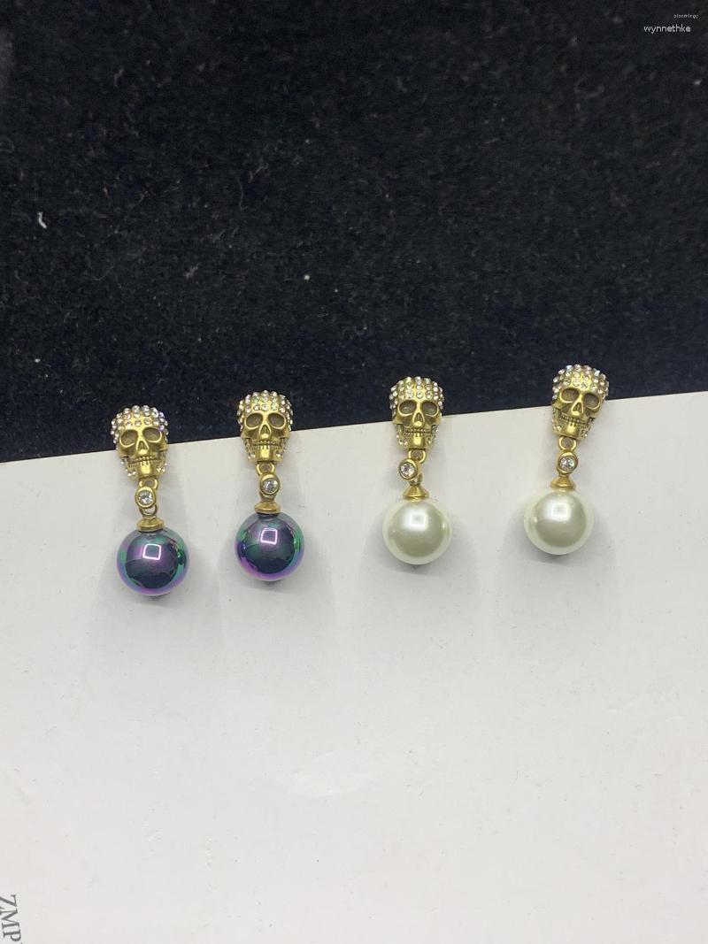 

Stud Earrings Pearl Have A Sense Of Proportion Fashion Trend Personality