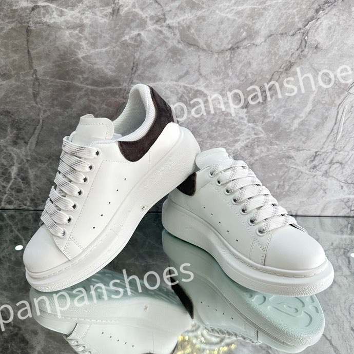 

2023 Hot Designer sneaker shoe women Casual shoes mens leather white platforms with black outdoor sneakers size 35-46, 07