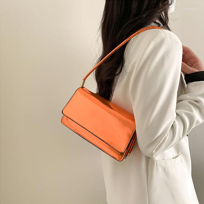 

Evening Bags Shoulder Bag Women PU Leather Handbag Casual Small Square Fashion Underarm, Black