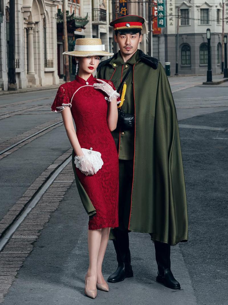 

Ethnic Clothing Chinese Tang Costume Han Plus Size Traditional Style Qipao Evening Dress Wedding Cheongsam Cosplay Costumes Cheongsams