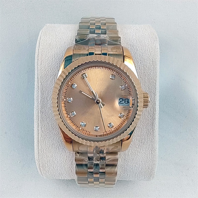 

Diamond watch fashion datejust designer watches for men stainless steel mechanical automatic reloj 36mm 41mm gold plated strap luxury watch luminous SB008 C23, 9#