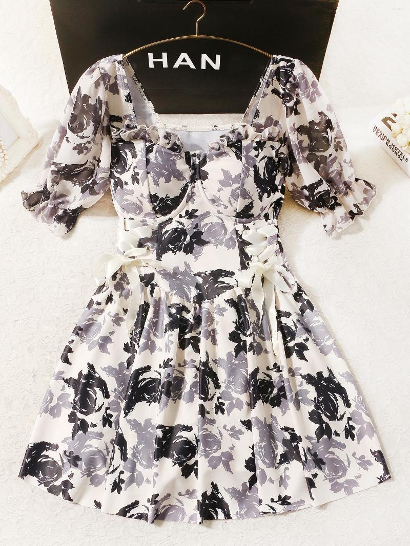 

Women's Swimwear YinFengTing Women Print One Pieces Large Size Bathing Suits Push Up Padded Swimsuit Female Holiday Beach Wear 2023