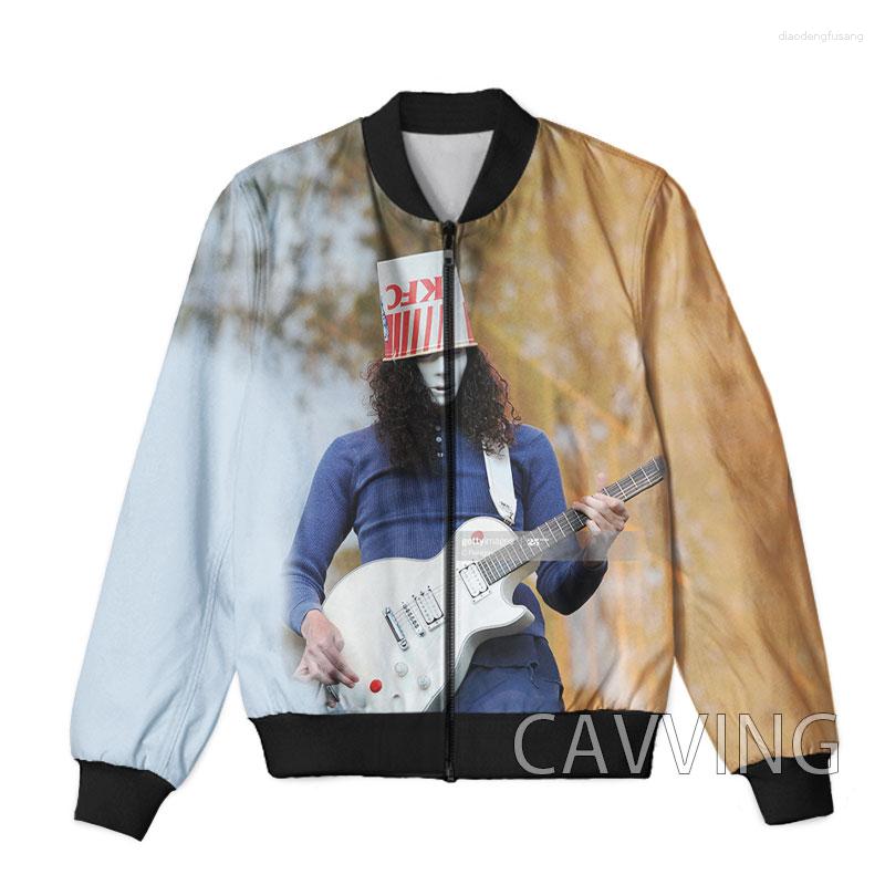 

Men' Jackets CAVVING 3D Printed Buckethead Zipper Bomber Men Overcoat Mens Coat Zip Up For Women/Men, 01