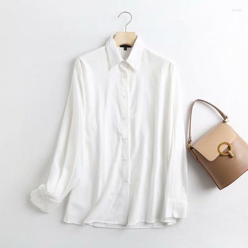 

Women' Blouses Withered Spring Blouse Women England Style Fashion Solid Corduroy Loose Blusas Mujer De Moda 2023 Shirt And Tops, White
