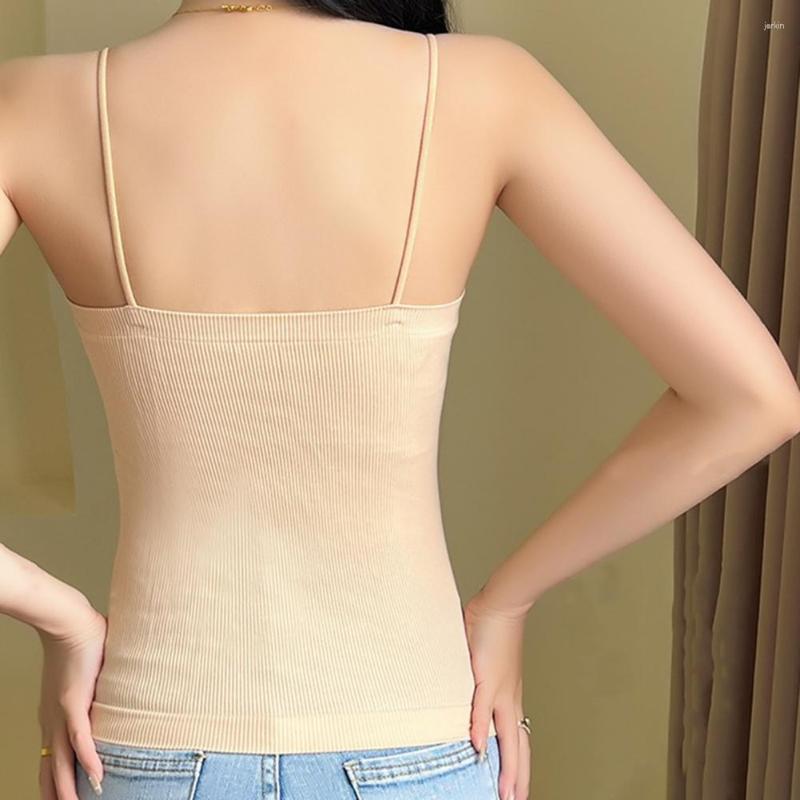 

Camisoles & Tanks Women Bralette Chic Versatile Bandeau Padded Sling Casual Bra Tank Top Daily Wear Ladies Camisole Vest, Black