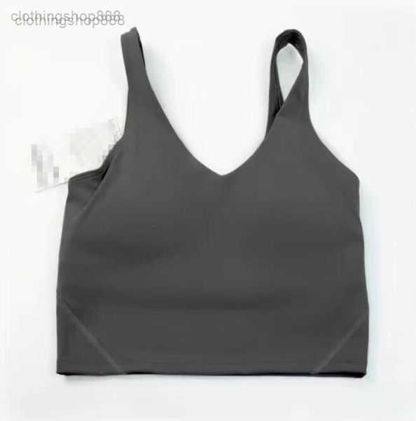 

Yoga Outfit Lulus Lemmons U-shaped Bra Type Back Align Tank Tops Gym Clothes Casual Running Nude Tight Sports Fitness Beautiful Underwear Vest Shirt I8t8 I8T8