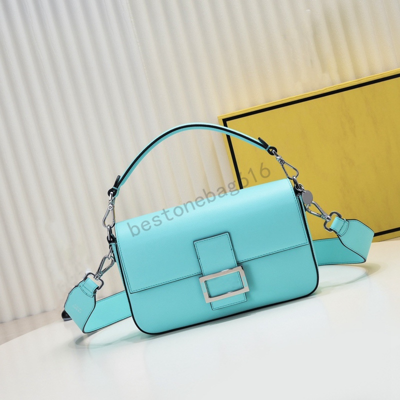 

7A handbag woman baguette large capacity new F bag designer imported cowhide clamshell tofu bag, 15