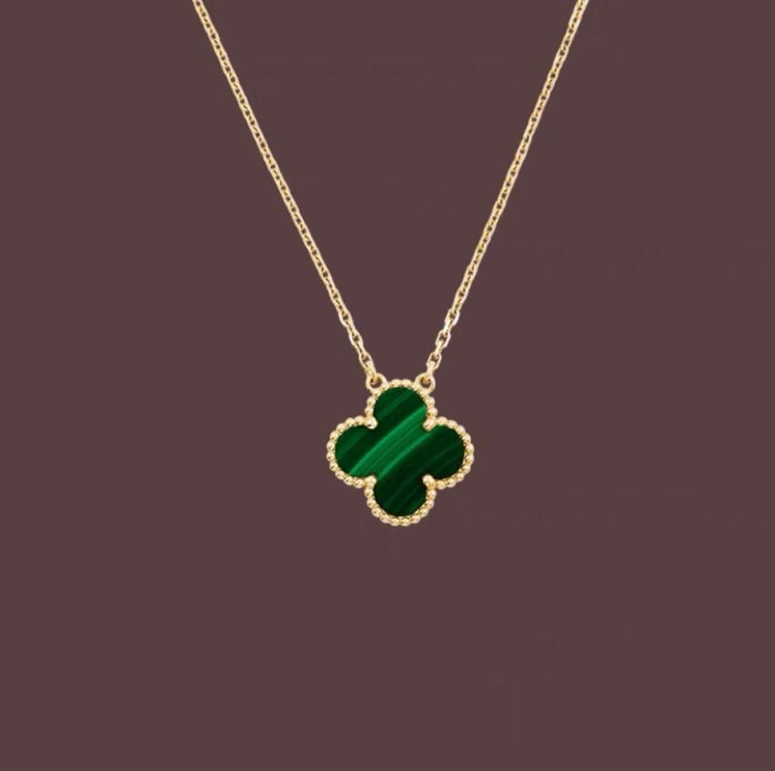 

Fashion Brand Pendant Necklaces for women Elegant Four Leaf Clover Highly Quality Choker chains Designer Jewelry girls