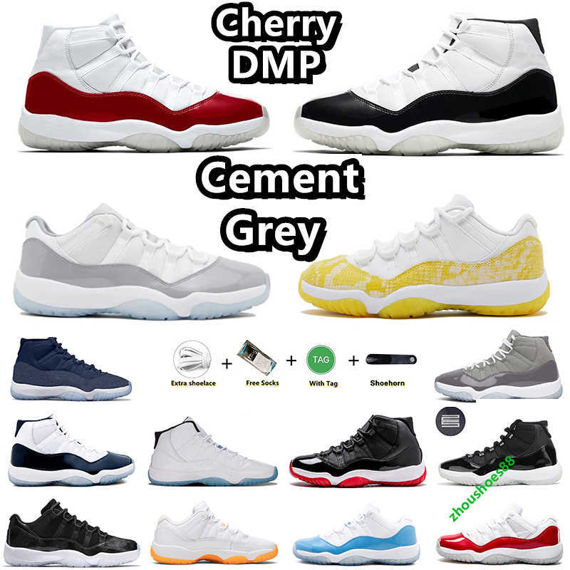 

11 Basketball Jumpman Shoes Men Women 11s Cherry Cement Grey DMP Midnight Navy Cool Grey 25th Anniversary Bred YELLOW SNAKESKIN Citrus Mens Trainers Sport Sneakers, #14