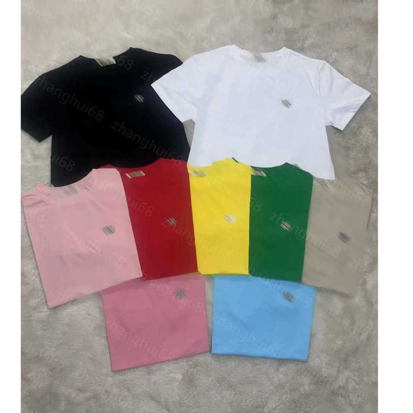 

23ss tee Womens T-Shirt womens designer clothing Round neck Pure cotton Diamond setting letter logo short sleeve T-shirt 9 colors available womens clothes a1, Yellow