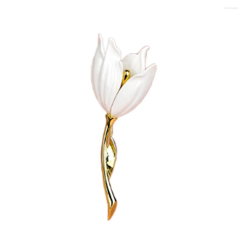 

Brooches 2023 Fashion Jewelry Accessories Tulip Brooch Unique Party Christmas Gift