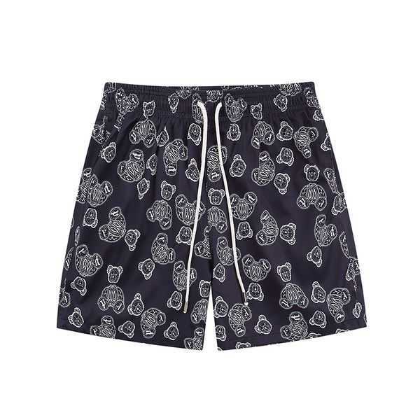 

2023 Designer Palm Men's Shorts Wide Leg Print Cotton Jersey Shorts With All-over Print Drawstring at the Waist Casual Summer Beach designer mens swim shorts 59P12, 04