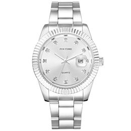 

High Quality Christmas Gift Silver Dial 36mm Datejust 2813 SS Automatic Mechanical Movement Watches Men Stainless Steel Gents Wris255U