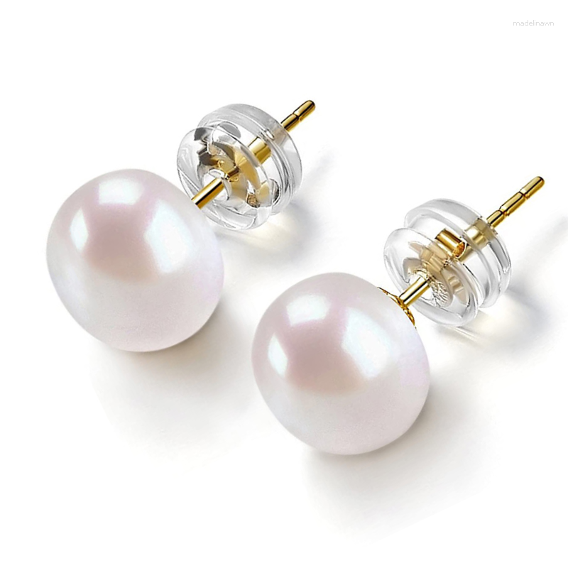 

Stud Earrings CAOSHI Elegant Versatile Female Simulated Pearl Accessories For Daily Life Graceful Jewelry Wedding Ceremony