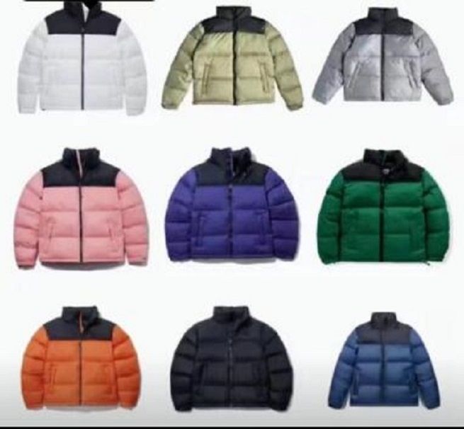 

2030 Mens winter parka windbreaker jacket zipper warm lovers Stand Collar Short thin and thickened Outwear windbreaker size M-2XL winter coat womens wear, 1##