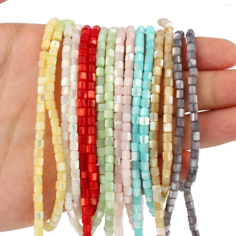 

Beads 3.5x3.5mm Colorful Natural Shell Small Pear Pearl For Jewelry Making DIY Bracelet Necklace Earrings Wholesale