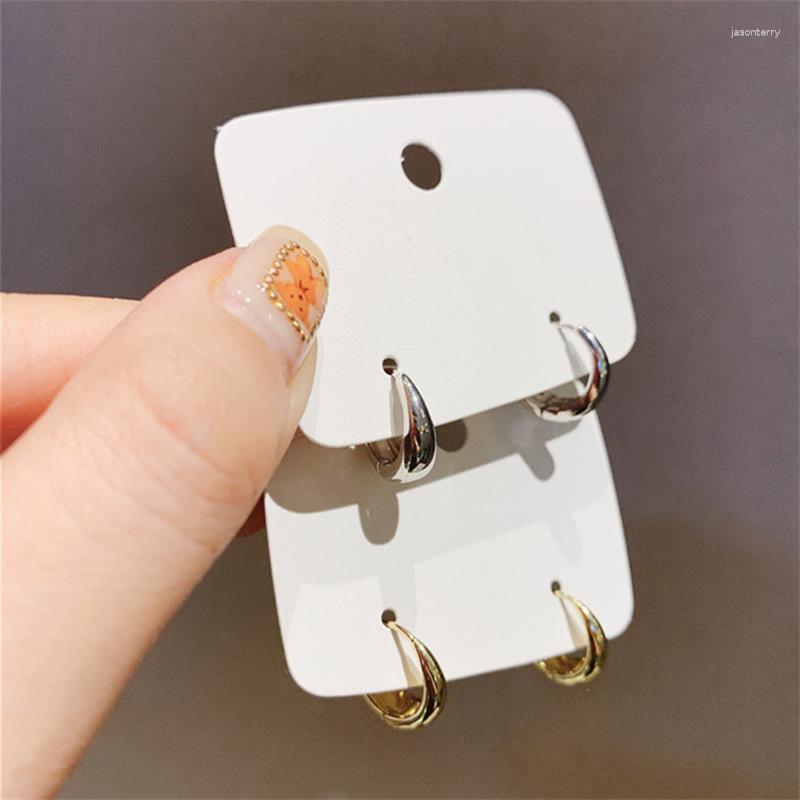

Dangle Earrings 2023 Simple Water Drop Fashion European And American Retro Cool Style Metal