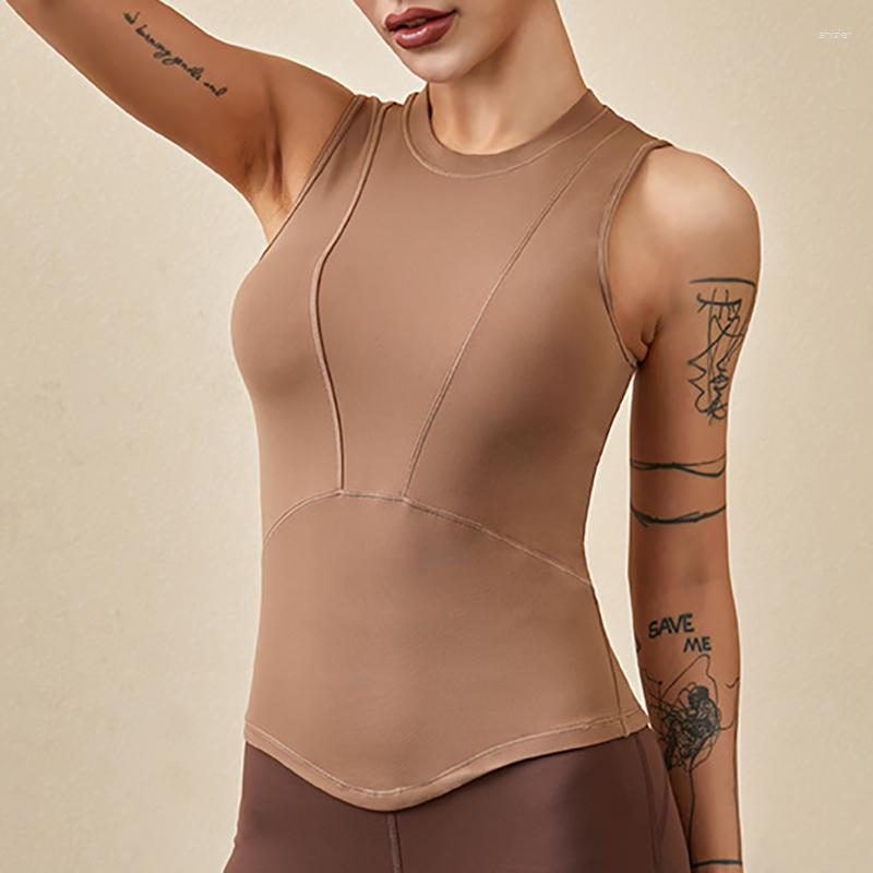 

Women' Tanks Women Sports Tops Spandex Elastic Workout Sport Top Fitness Active Wear For Yoga Shirts Running Gym Clothes Sportswear, Black