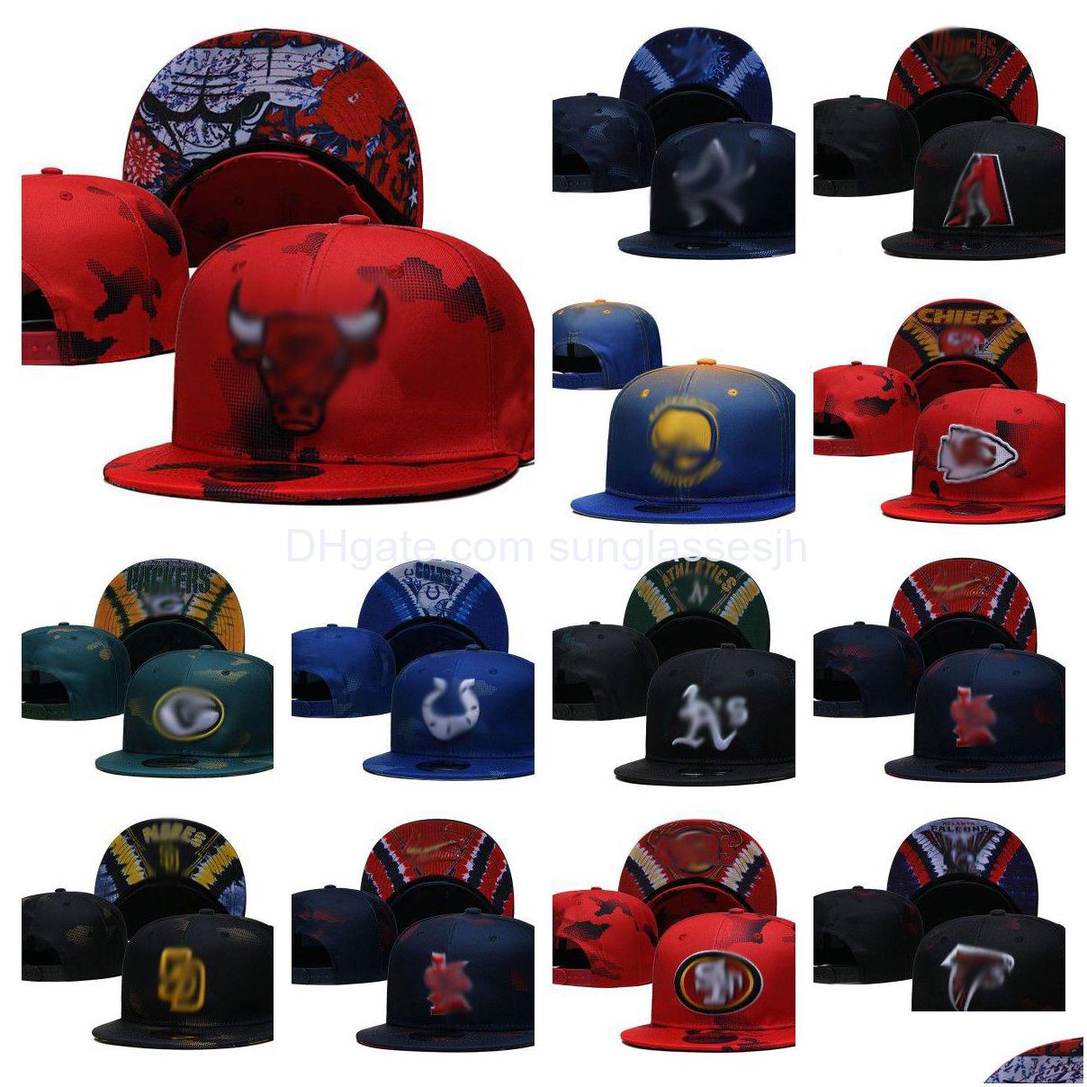 

Ball Caps Unisex Designer Hats Snap Snapbacks Hat All Team Mesh Snapback Sun Outdoorsports Fitted Hip Hop Embroidery Cock Baseball B Dhoiz, Adjustablehats