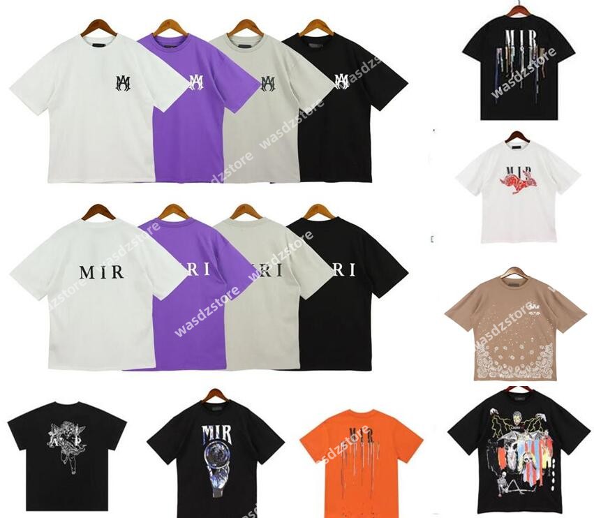 

Summer Men' T-shirts Quality Designer Men Amiris Tees Print T-shirts Short Sleeve Casual Letter T-shirt Loose Men' Tee Crewneck Oversize Tee Hip Hop T-shirts, Cu12
