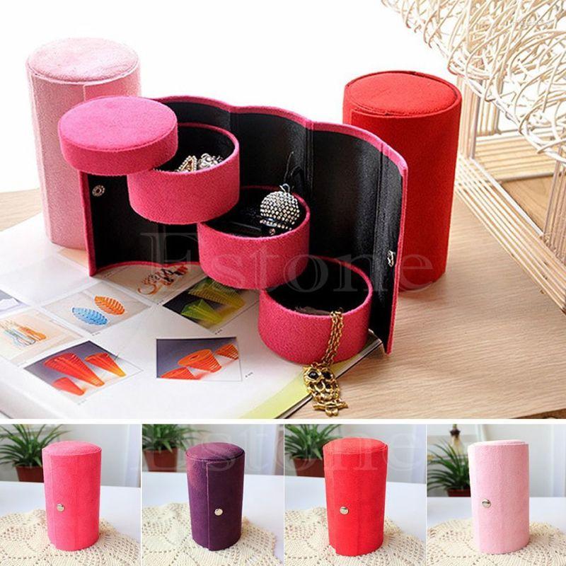 

Jewelry Pouches Ring Bracelet Earring Storage Container Box For CASE Ho