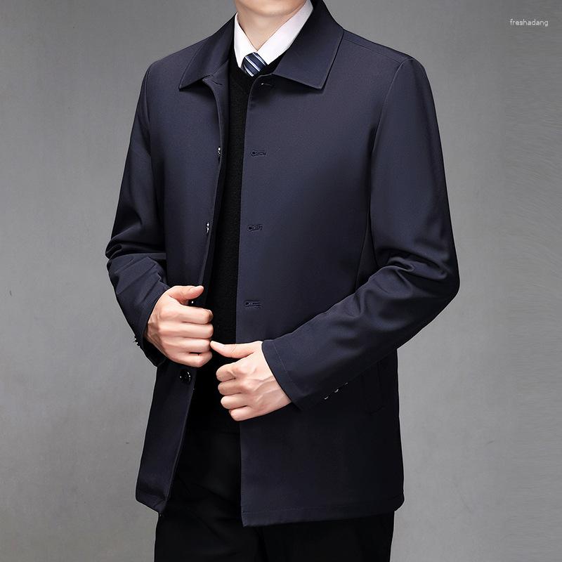 

Men's Jackets Mens Plus Size Turn Down Collar Men Winter Jacket Zipper Pocket Fleece Men's Clothing 2023 Fashion Long Sleeve Coat, Red