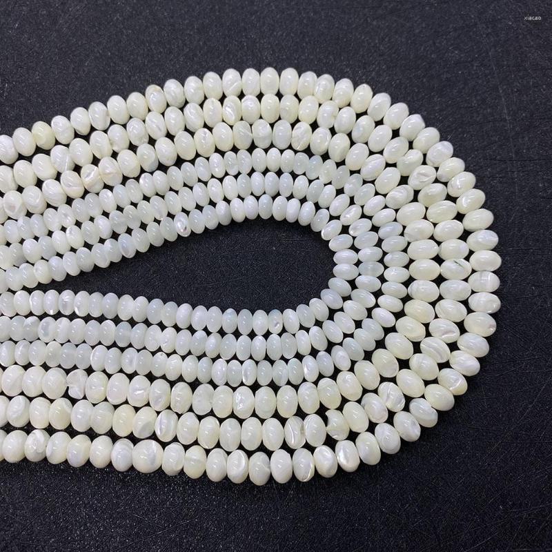 

Beads Natural Striped Pearl Oyster Mother-of-pearl Oval Freshwater Shell DIY Charm Jewelry Pendant Bracelet Necklace Loose