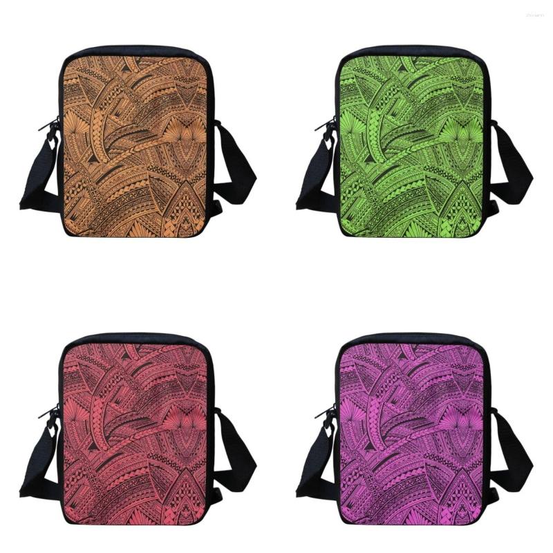 

Evening Bags Polynesian Totem Design Small Bag Female 2023 Fashion Diagonal Wild Student Girls Teenagers Shoulder For Women, Kb231e