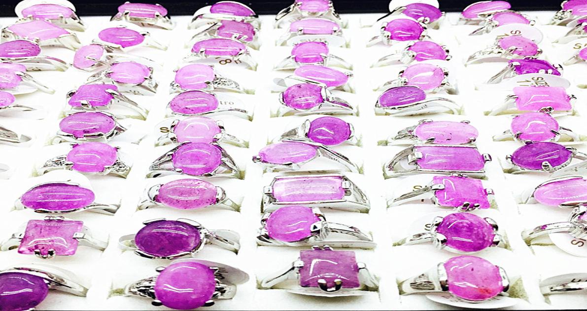 

whole bulk lots 50pcs women039s girl039s purple stone fashion beautiful jewelry rings brand new mix styles5157640