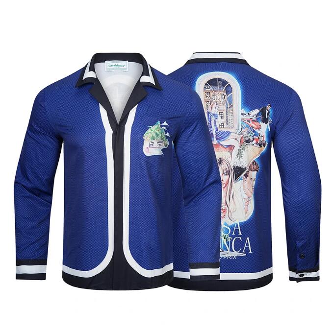 

1 Quality Letter Hawaiian Shirt Print Shirt Men Women Casual Shirts