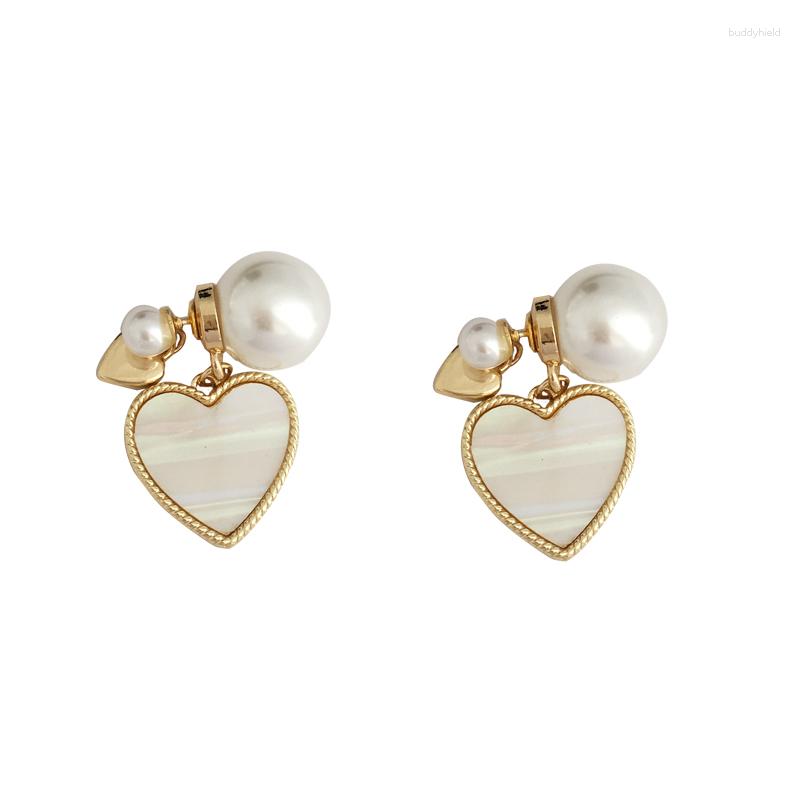 

Dangle Earrings Little Fresh Love Temperament Pearl For Women 6708