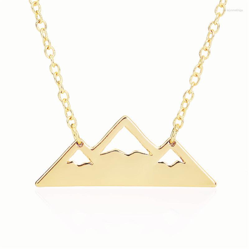 

Pendant Necklaces Drop Arrivals & Pendants Dainty Snowy Mountain Top For Women Necklace Gift